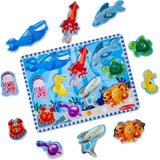 Melissa and Doug Fishing Magnetic Puzzle Game