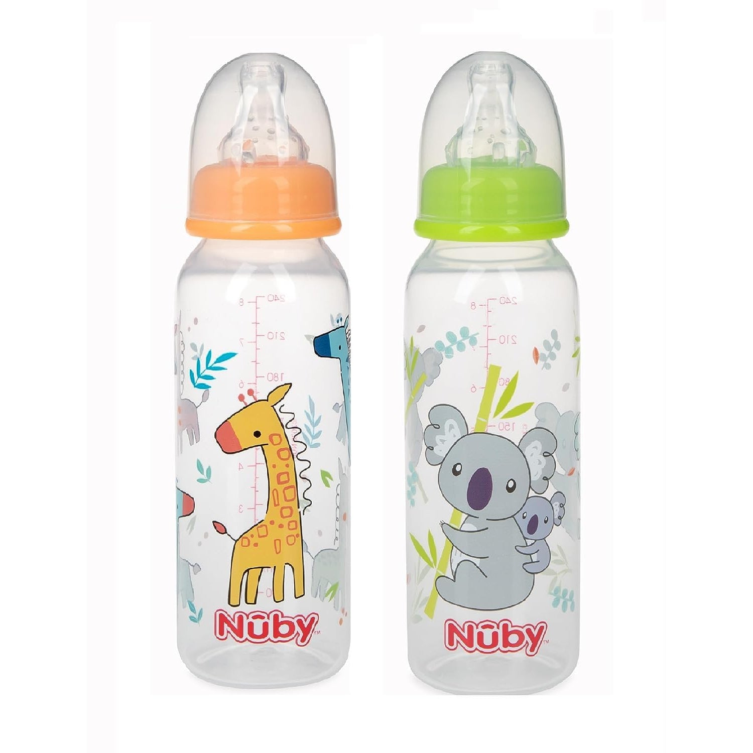 Nuby Non Drip Bottles For Babies Nuby Pack Printed Non Drip