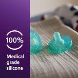 Philips Avent Green Soothie Pacifier, 0-3M - 2 Pack