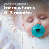 Philips Avent Green Soothie Pacifier, 0-3M - 2 Pack