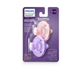 Philips Avent Pink Soothie Pacifier, 0-3M - 2 Pack