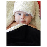 JJ Cole Bundle Me Shearling Baby Hat, 0-6 Months