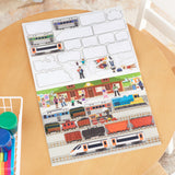 Melissa and Doug Reusable Sticker Pad Vehicles Theme