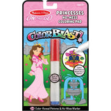 Melissa & Doug On The Go ColorBlast! Activity Book - Princess (24 Pages)