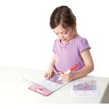 Melissa & Doug On The Go ColorBlast! Activity Book - Princess (24 Pages)