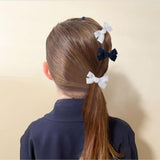 French Toast 4-Pack Mini Bow Barrettes