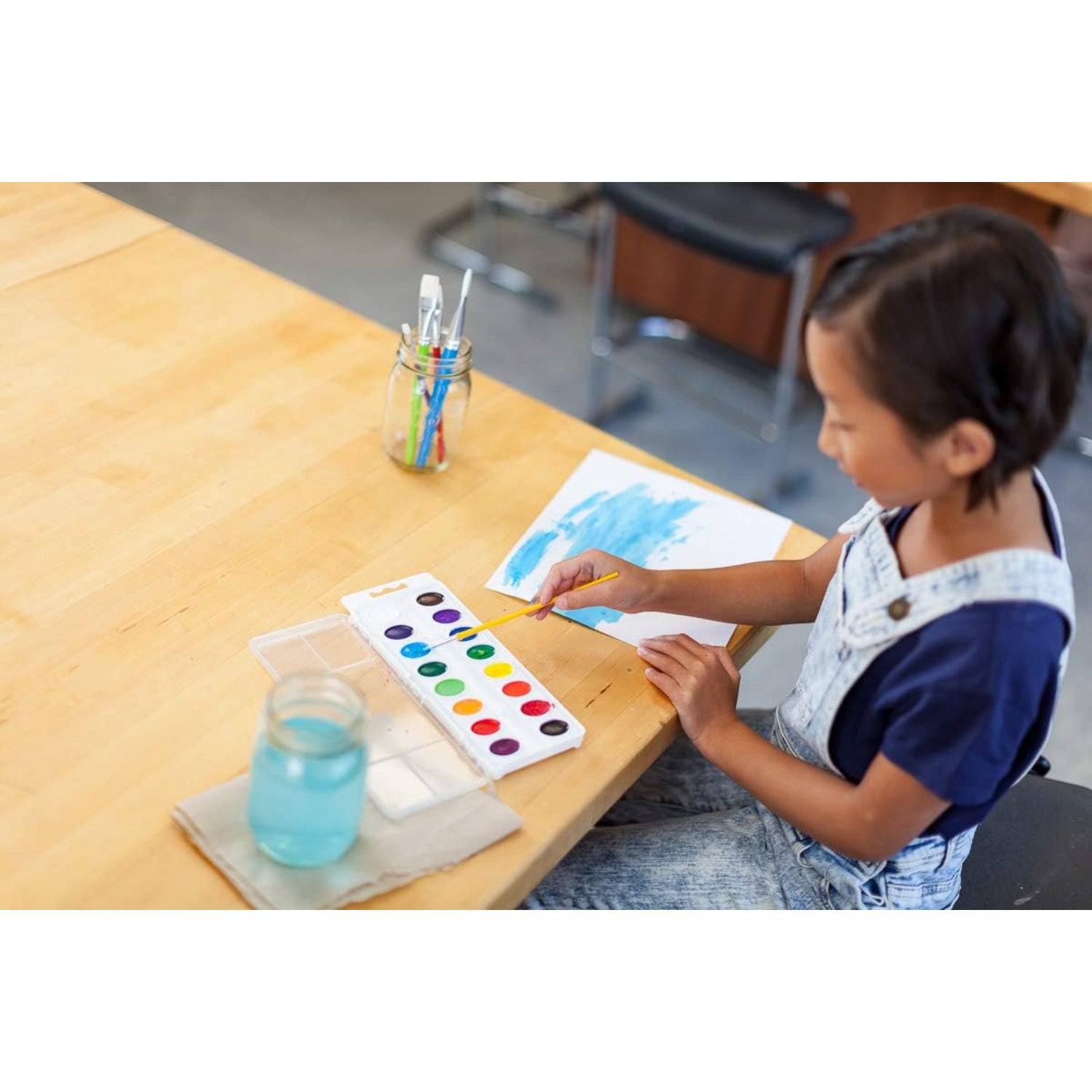 16colors Semi-Moist Paint Washable Watercolor Paint Set for Kids - China  Watercolor Paint Set for Kids, Semi-Moist Watercolor Paint