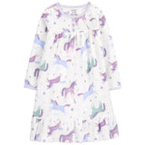 Carters Girls Unicorn Fleece Nightgown