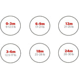 Wan-A-Beez Baby Boy and Baby Girls 0-24 Months 4-Pack Long Sleeve Bodysuits
