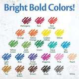 Crayola Colored Pencils, Assorted Colors, 24 count