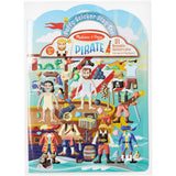 Melissa & Doug Puffy Sticker Activity Book: Pirates - 51 Reusable Stickers