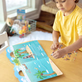 Melissa & Doug Puffy Sticker Activity Book: Pirates - 51 Reusable Stickers