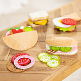 Melissa and Doug Felt Play Food - Sandwich Set