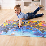 Melissa and Doug Underwater Floor Puzzle - 48 Piece
