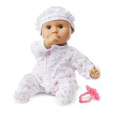 Melissa and Doug Mine to Love Mariana 12'' Poseable Baby Doll With Romper, Hat