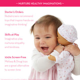 Melissa and Doug Mine to Love Mariana 12'' Poseable Baby Doll With Romper, Hat