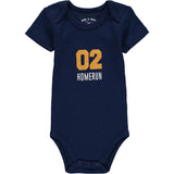Wan-A-Beez 5 Pack Short-Sleeve Bodysuits
