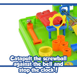 TOMY Screwball Scramble Kids Board Game- Timed Marble Run Obstacle Course Kids Games