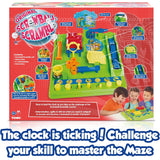 TOMY Screwball Scramble Kids Board Game- Timed Marble Run Obstacle Course Kids Games