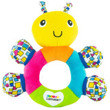 The First Years First Baby Rattle - Sensory Toys with Soft Textures and Crinkle Sounds