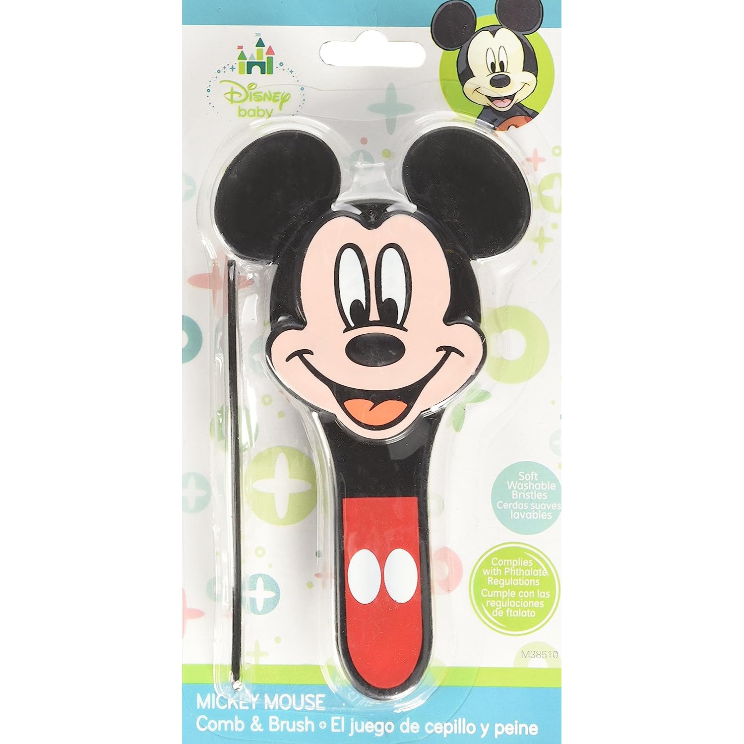 Disney Mickey Mouse Brush and Comb Set