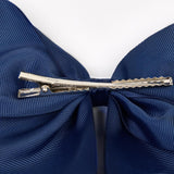 Crystal Collections Girls Jumbo Bow Clip with Ribbon Tails