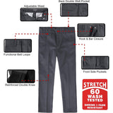 Educated Uniforms Boys Sizes 4-20 Flat Front Double Knee Adjustable Waist School Pant