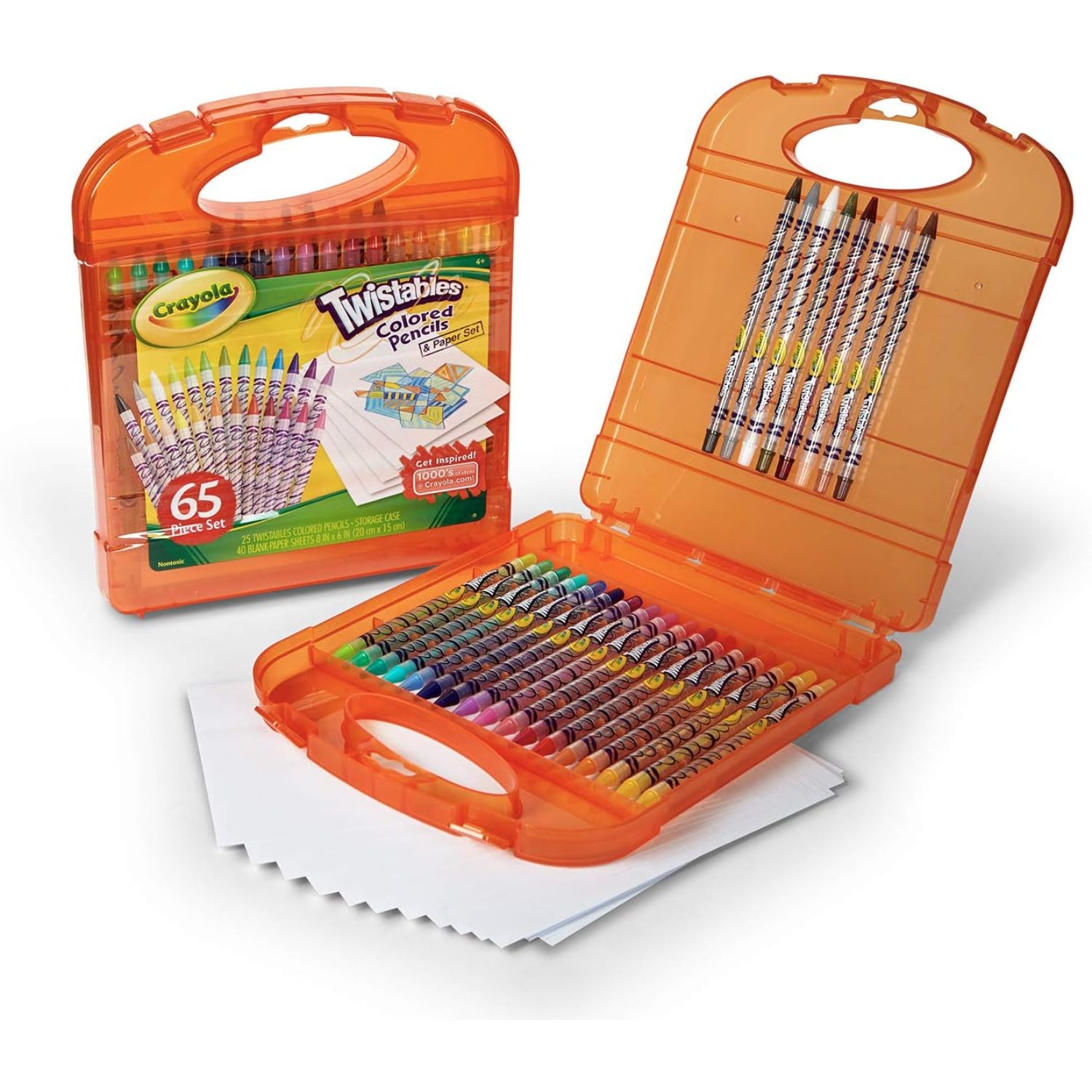 Twist Crayons For Kids - 24 Pcs Crayon Set For Kids, Coloring Kit