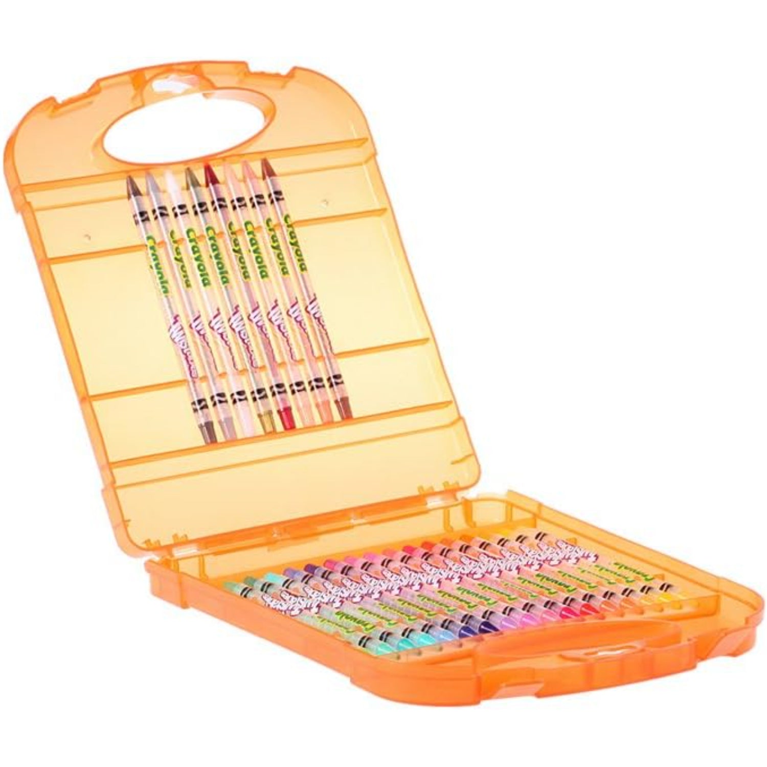 Crayola Twistables Colored Pencils Kit, 25 Twistables Colored Pencils and 40 sheets of paper