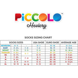 Piccolo Hosiery Girls School Uniform Knee-High Sock, Pack of Three