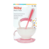 Nuby Mash N Feed, Color May Vary