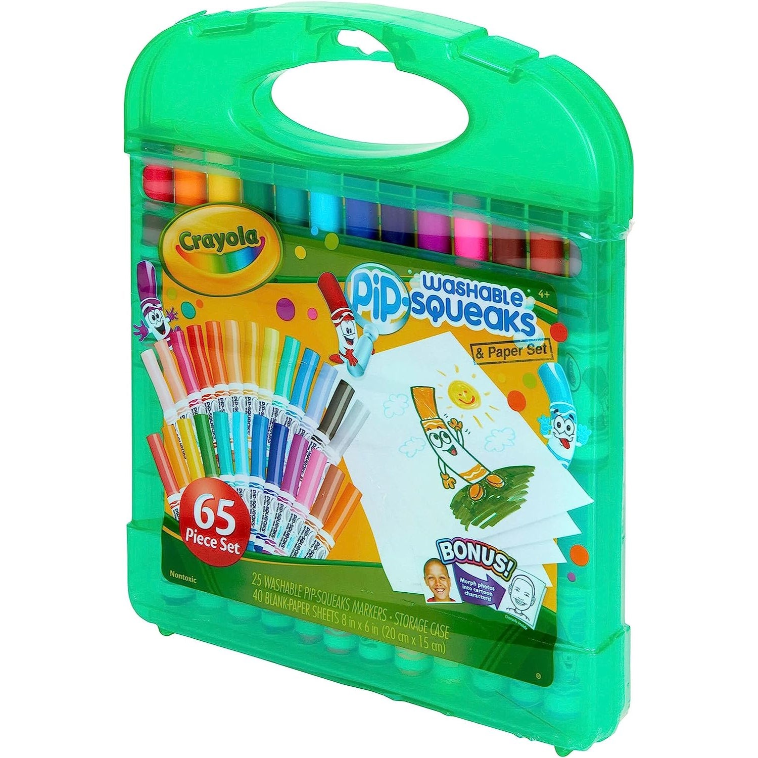 Crayola Pip Squeaks Marker Set (65ct), Washable Markers for Kids, Kids Art  Supplies for Classrooms, Mini Markers for School, Ages 4+ 