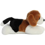 Aurora Adorable Mini Flopsie Homer™ Stuffed Animal - Mini Companions Ready for Playful Adventures - for Kids All Ages, Toddlers, Adults, and Families - Brown 8 Inches