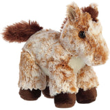 Aurora® Adorable Mini Flopsie™ Mocha Horse™ Stuffed Animal - Mini Companions Ready for Playful Adventures - for Kids All Ages, Toddlers, Adults, and Families - Brown 8 Inches