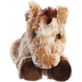Aurora® Adorable Mini Flopsie™ Mocha Horse™ Stuffed Animal - Mini Companions Ready for Playful Adventures - for Kids All Ages, Toddlers, Adults, and Families - Brown 8 Inches