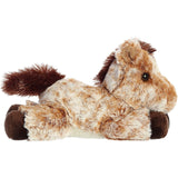 Aurora® Adorable Mini Flopsie™ Mocha Horse™ Stuffed Animal - Mini Companions Ready for Playful Adventures - for Kids All Ages, Toddlers, Adults, and Families - Brown 8 Inches