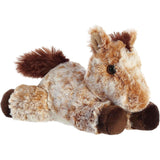 Aurora® Adorable Mini Flopsie™ Mocha Horse™ Stuffed Animal - Mini Companions Ready for Playful Adventures - for Kids All Ages, Toddlers, Adults, and Families - Brown 8 Inches