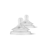 Philips Avent Natural Baby Bottle Nipple, Newborn 0M+, 2pk