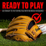 Franklin Sports Field Master - 11'' - Tan/Black - Right Hand Throw - Fielding Gloves