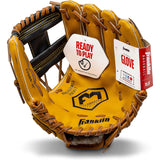 Franklin Sports Field Master - 11'' - Tan/Black - Right Hand Throw - Fielding Gloves