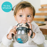 The First Years Disney Mickey Mouse Weighted Straw Cup - Spill Proof Toddler Straw Cups - Transition Sippy Cups