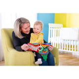 Lamaze Peek-A-Boo Forest Soft Baby Book, Washable Crinkling Fabric Pages for Sensory Play