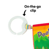 Lamaze Peek-A-Boo Forest Soft Baby Book, Washable Crinkling Fabric Pages for Sensory Play