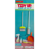 Pretend & Play Tidy Up Clean Up Kit, Play Fun Home Cleaning Set, Ages 3+ years