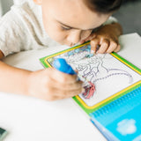 Melissa and Doug On The Go Water Wow! Reusable Water-Reveal Activity Pad Travel Toy – Dinosaurs