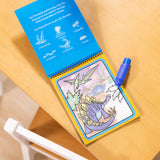 Melissa and Doug On The Go Water Wow! Reusable Water-Reveal Activity Pad Travel Toy – Dinosaurs