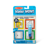 Melissa and Doug Water Wow! - Colors & Shapes Water Reveal Pad - On the Go Travel Activity