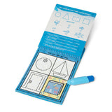 Melissa and Doug Water Wow! - Colors & Shapes Water Reveal Pad - On the Go Travel Activity