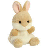 Aurora Palm Pals Ella Bunny™ Stuffed Animal - Fun Collectible Plush for Kids and Adult Collectors - Perfect for Decorating Rooms and Birthday Gifts - Brown 4.5 Inches