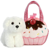 Aurora® Fashionable Fancy Pals™ Sweets Puppy Stuffed Animal - On-The-go Companions